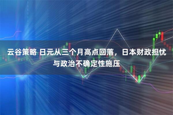 云谷策略 日元从三个月高点回落，日本财政担忧与政治不确定性施压
